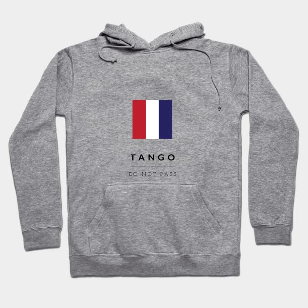 Tango: ICS Flag Semaphore Hoodie by calebfaires